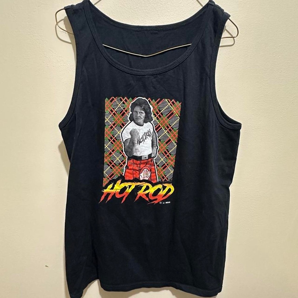 Hot Rod wrestling tank top